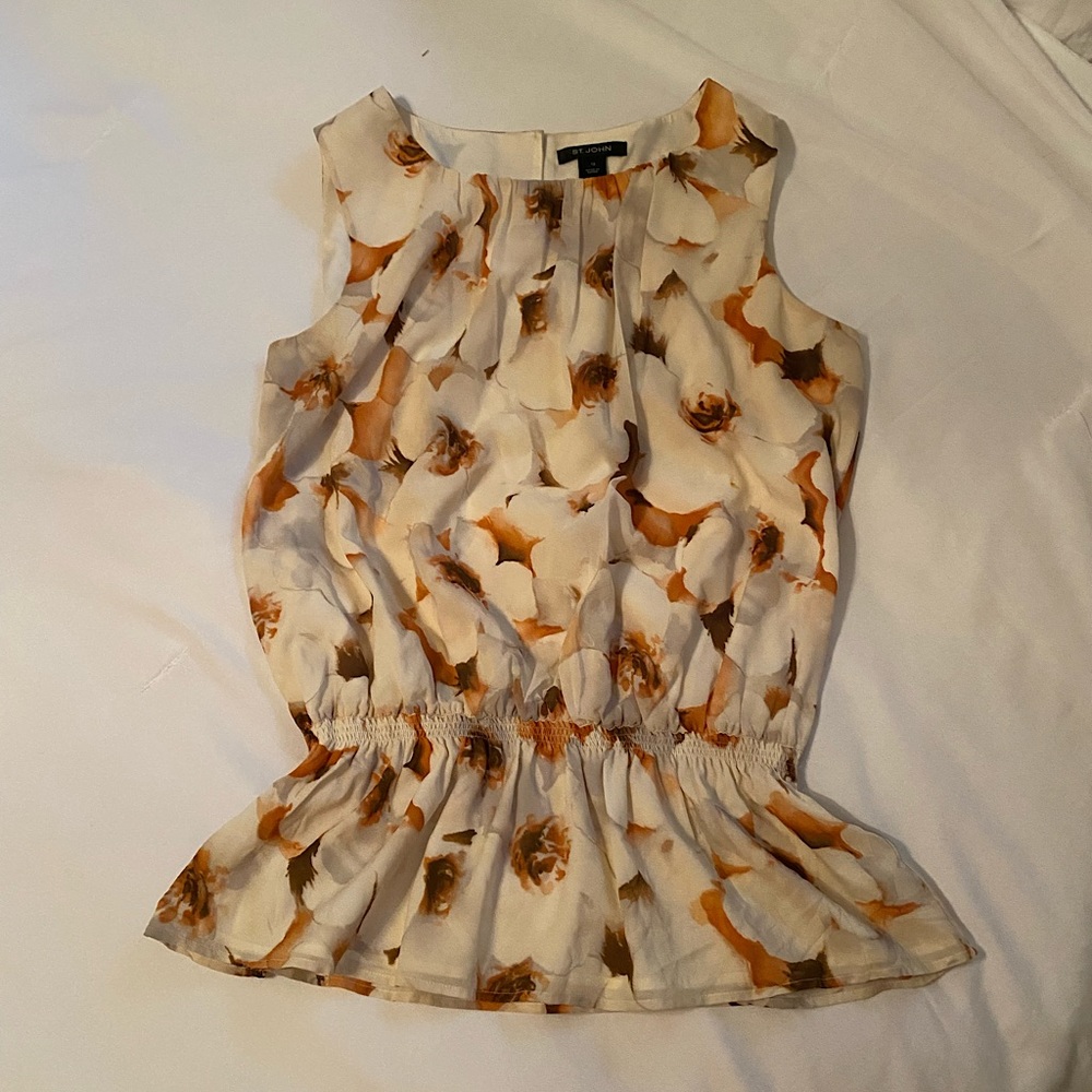 St, John Silk Top